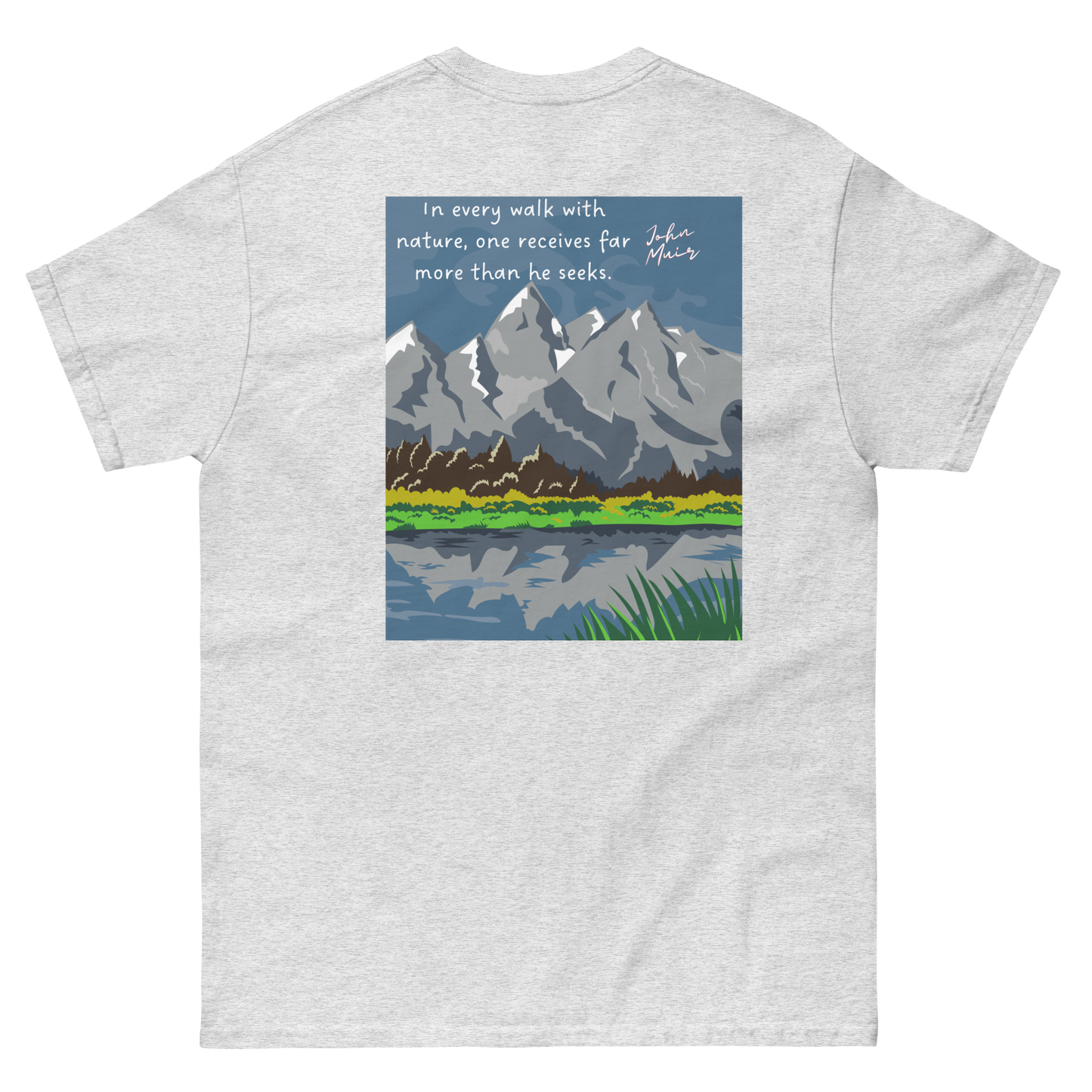 Explore Yellowstone Like a Local w/TetonsMen's classic tee