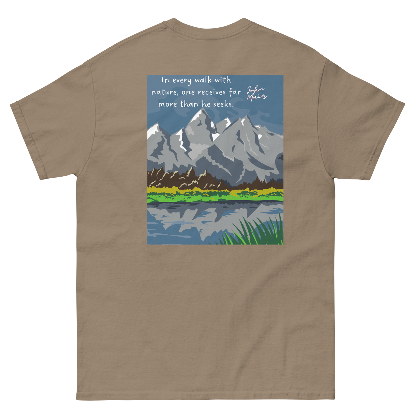 Explore Yellowstone Like a Local w/TetonsMen's classic tee