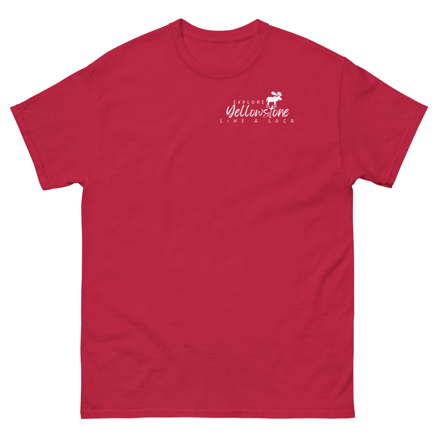 Explore Yellowstone Like a Local w/Grand Tetons Men's classic tee