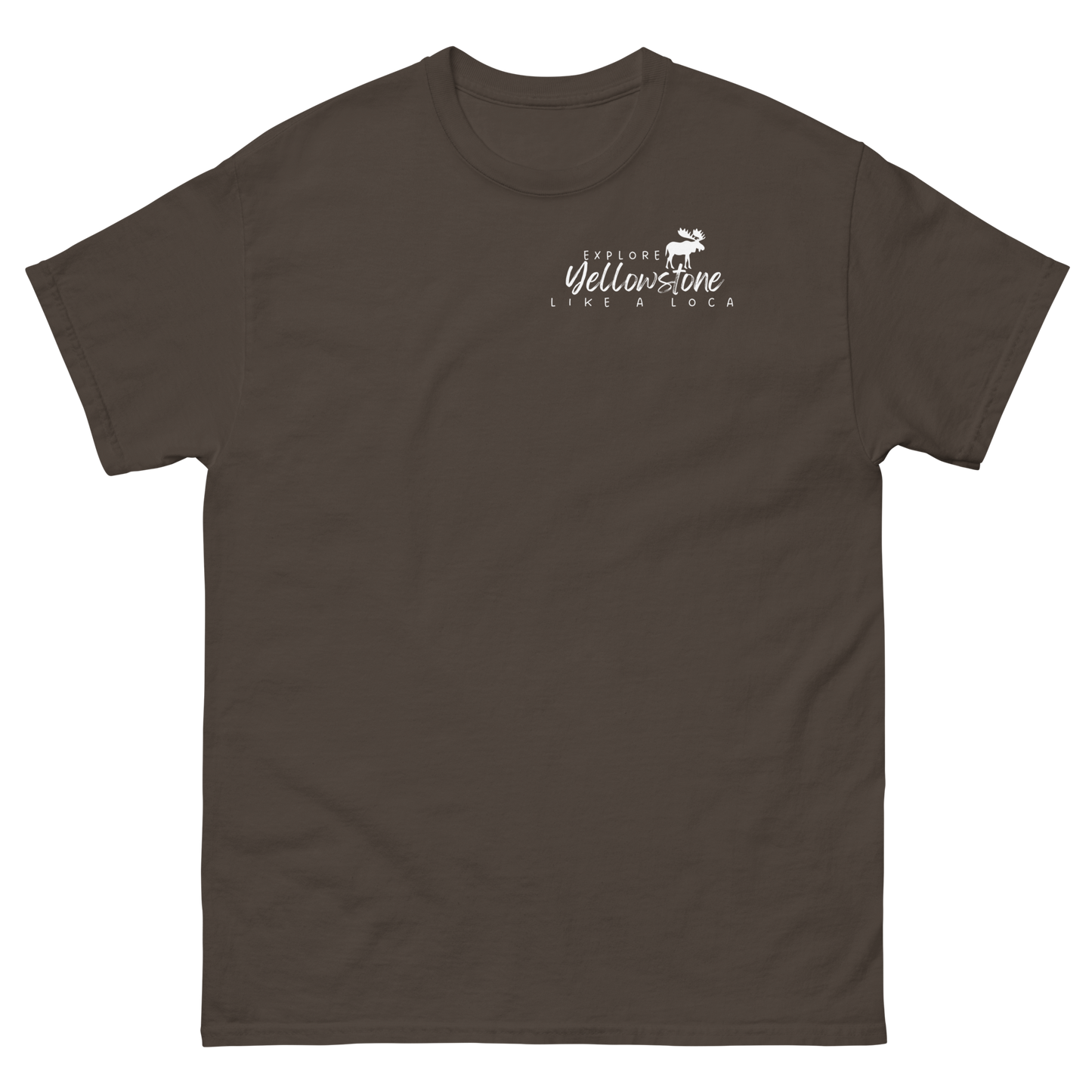 Explore Yellowstone Like a Local w/Grand Tetons Men's classic tee