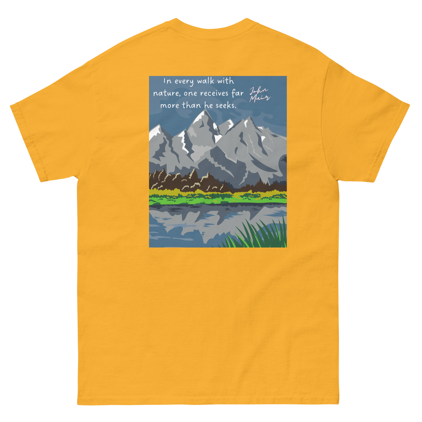 Explore Yellowstone Like a Local w/TetonsMen's classic tee