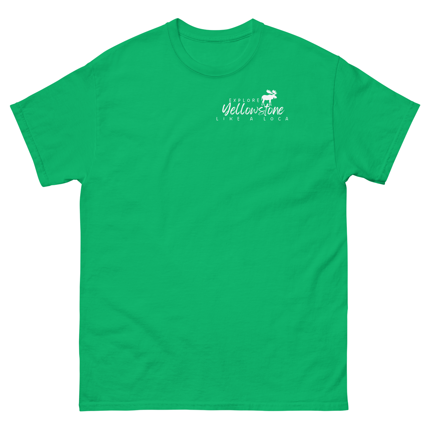 Explore Yellowstone Like a Local w/Grand Tetons Men's classic tee