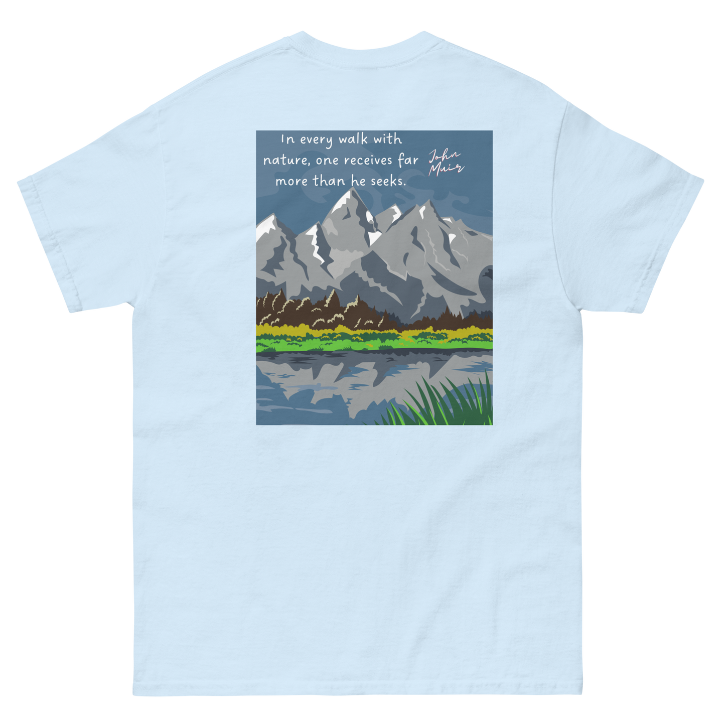 Explore Yellowstone Like a Local w/TetonsMen's classic tee