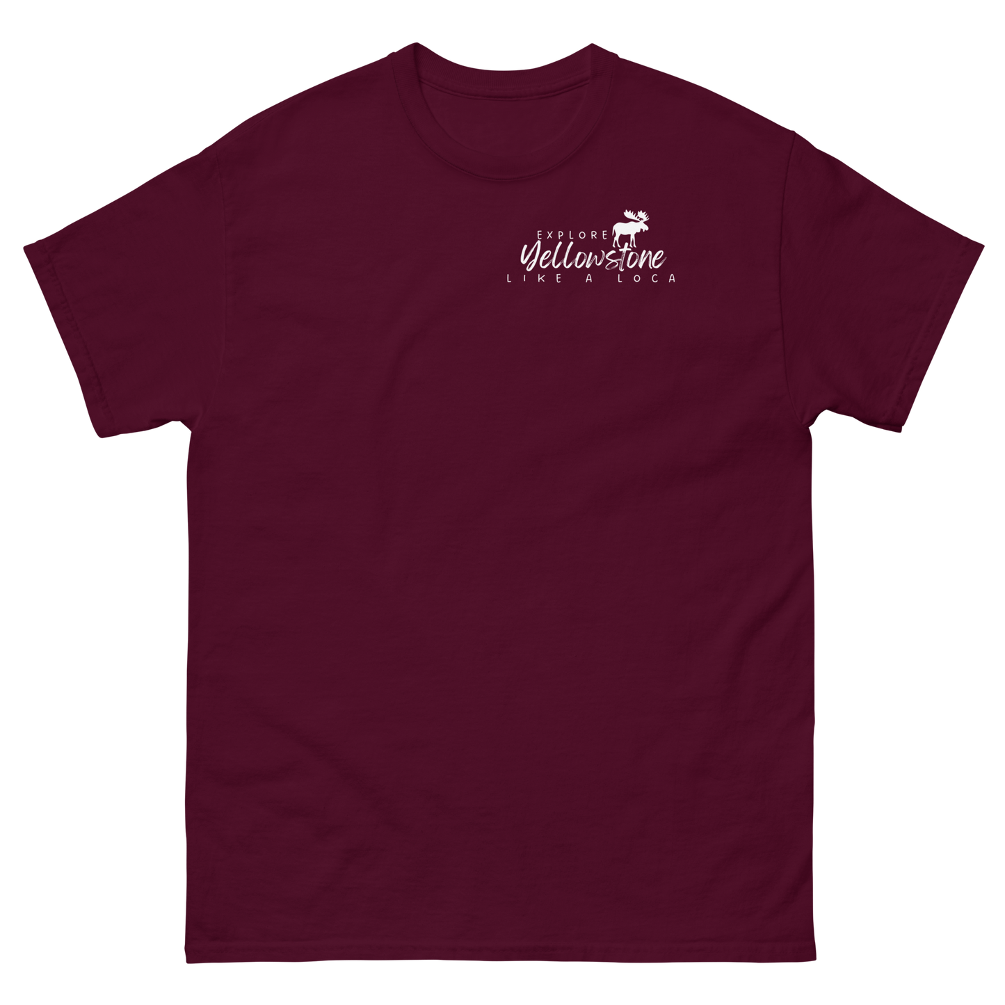 Explore Yellowstone Like a Local w/Grand Tetons Men's classic tee