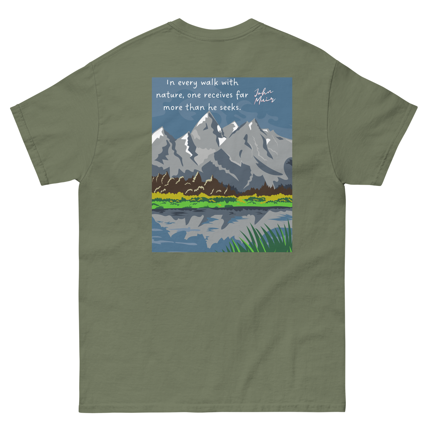 Explore Yellowstone Like a Local w/TetonsMen's classic tee