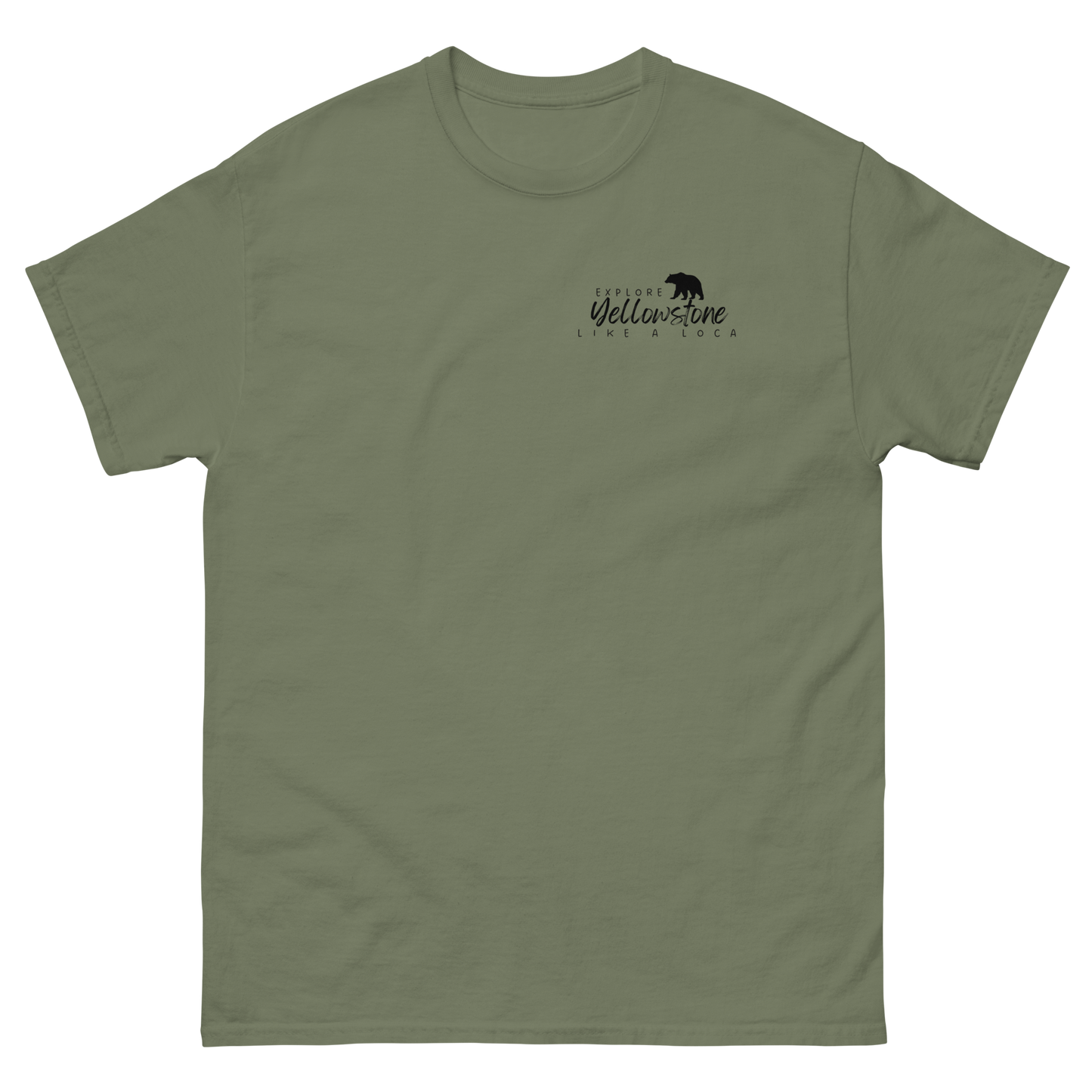 Explore Yellowstone Like a Local w/TetonsMen's classic tee
