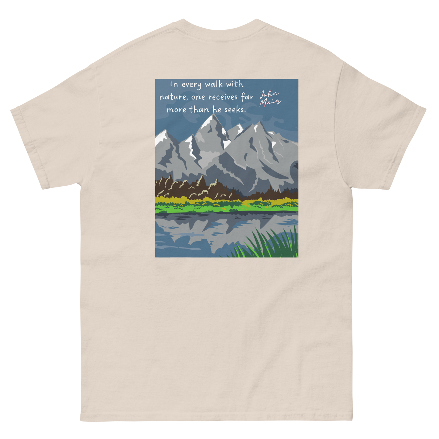 Explore Yellowstone Like a Local w/TetonsMen's classic tee