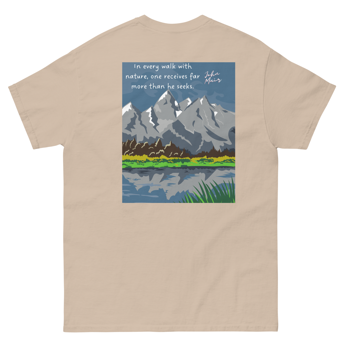 Explore Yellowstone Like a Local w/TetonsMen's classic tee