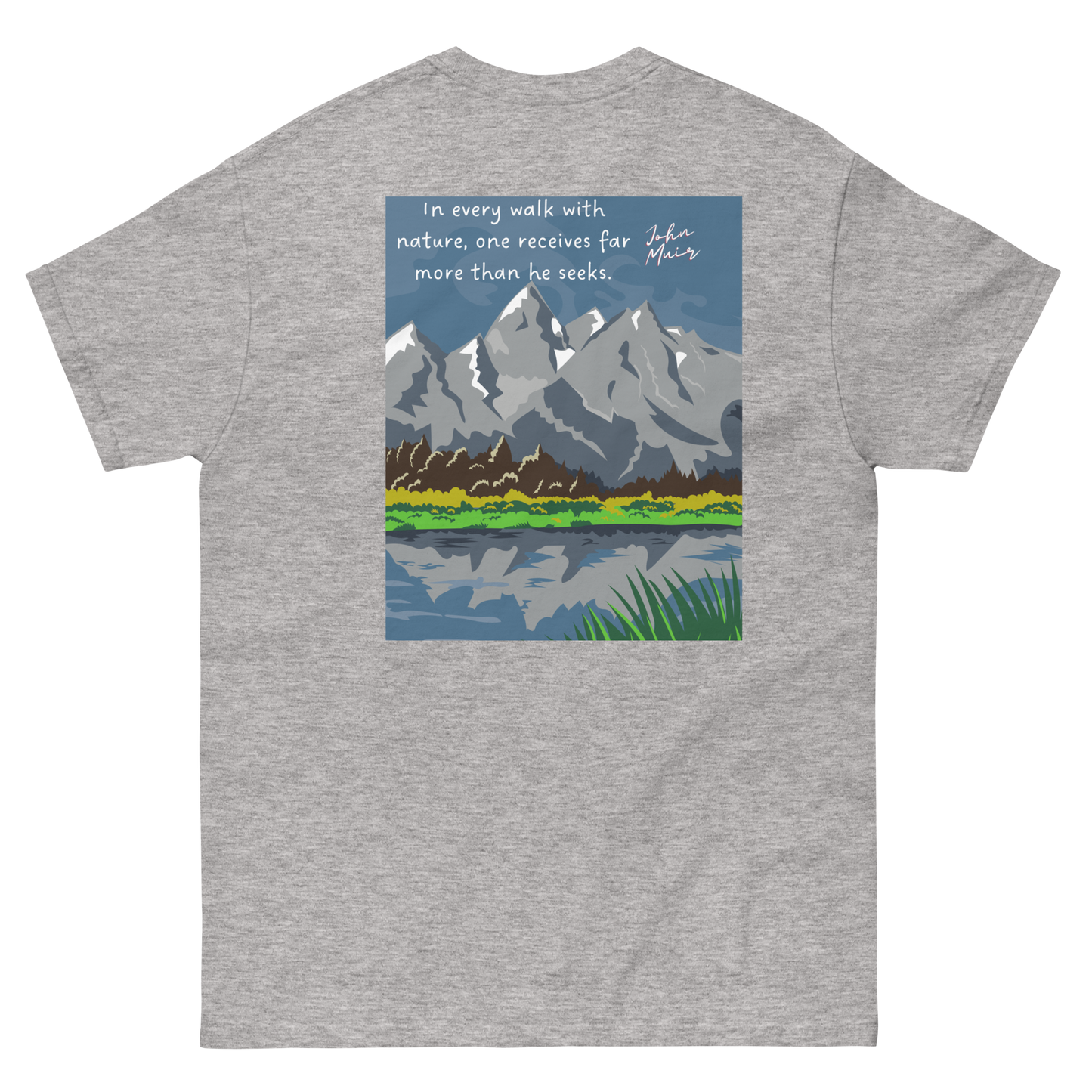 Explore Yellowstone Like a Local w/TetonsMen's classic tee