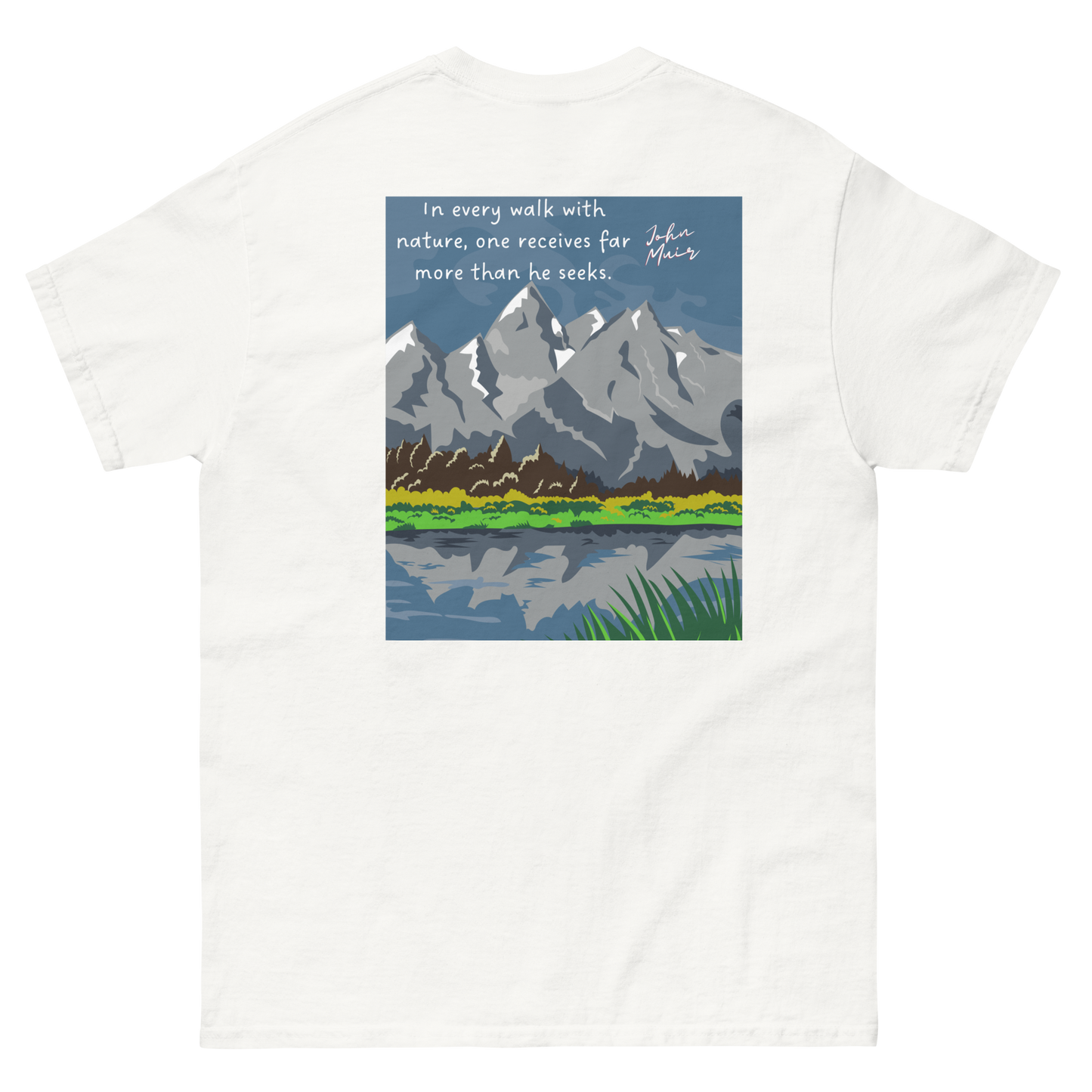 Explore Yellowstone Like a Local w/TetonsMen's classic tee