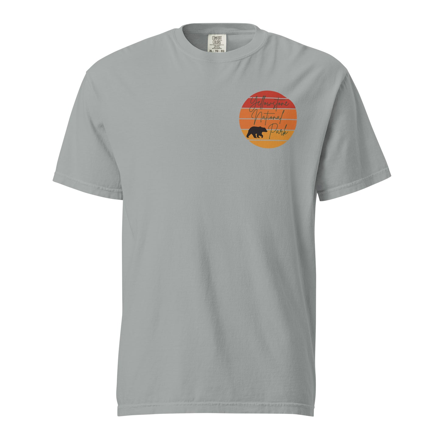 Explore Yellowstone Like a Local Unisex garment-dyed heavyweight t-shirt