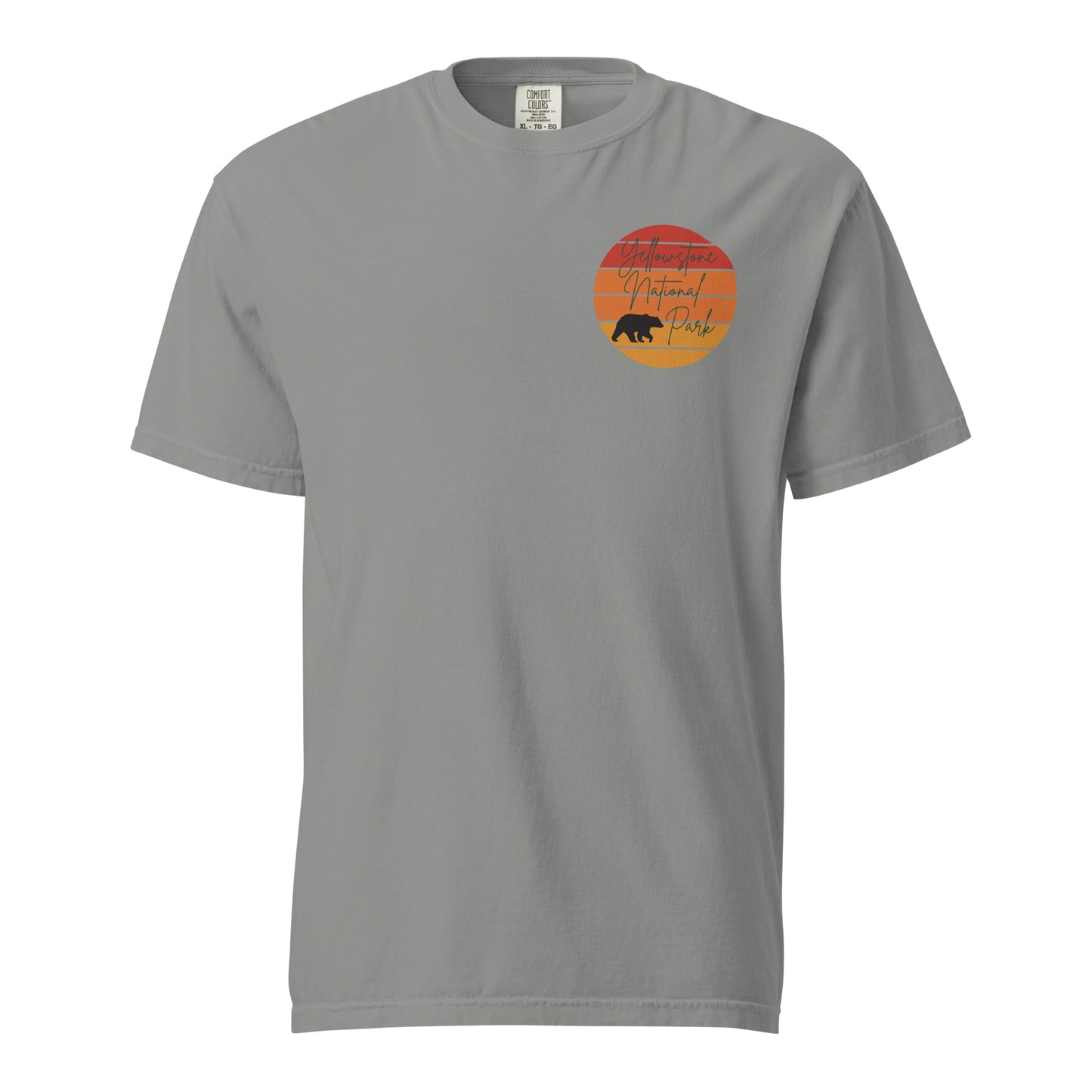 Explore Yellowstone Like a Local Unisex garment-dyed heavyweight t-shirt