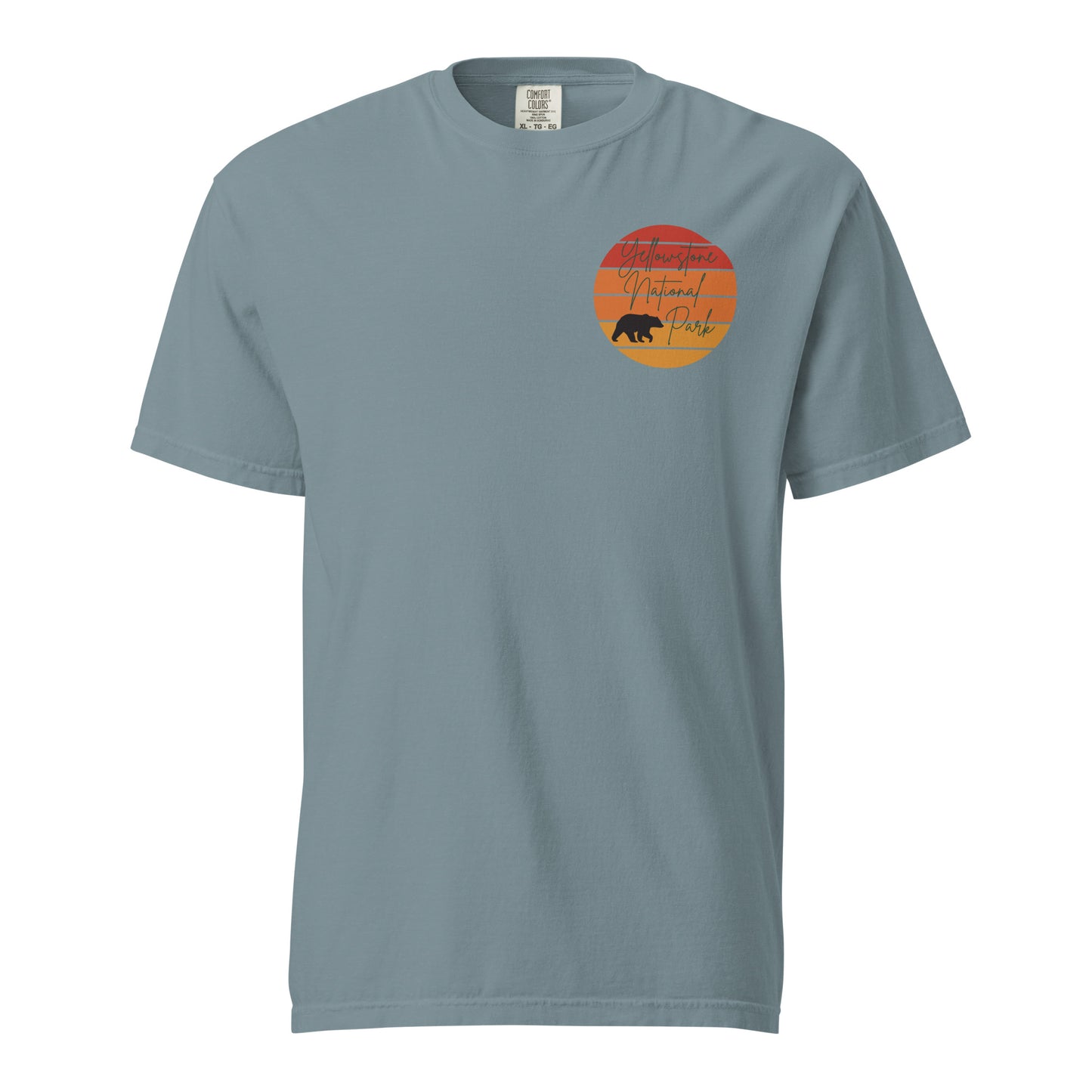 Explore Yellowstone Like a Local Unisex garment-dyed heavyweight t-shirt