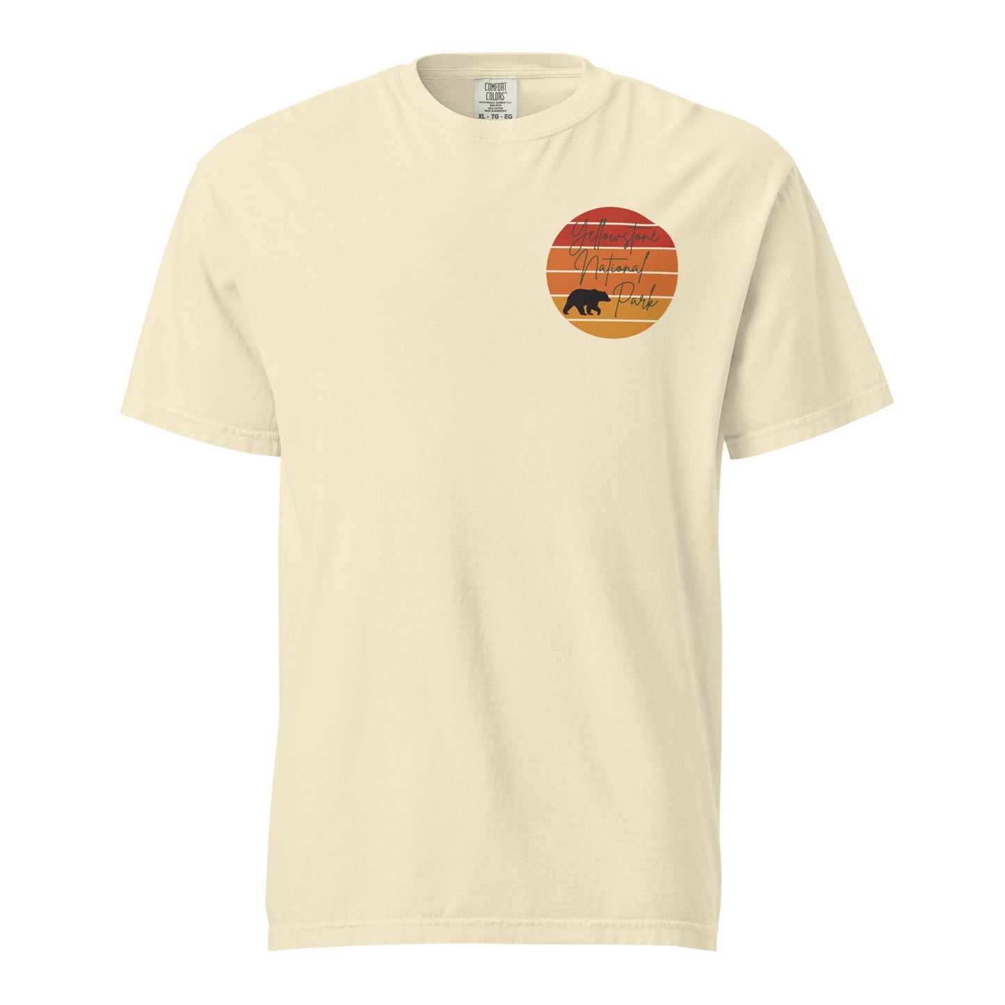 Explore Yellowstone Like a Local Unisex garment-dyed heavyweight t-shirt