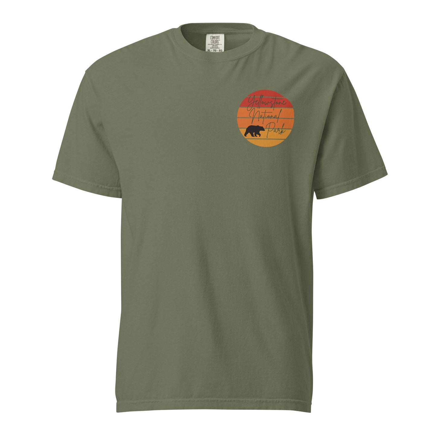 Explore Yellowstone Like a Local Unisex garment-dyed heavyweight t-shirt