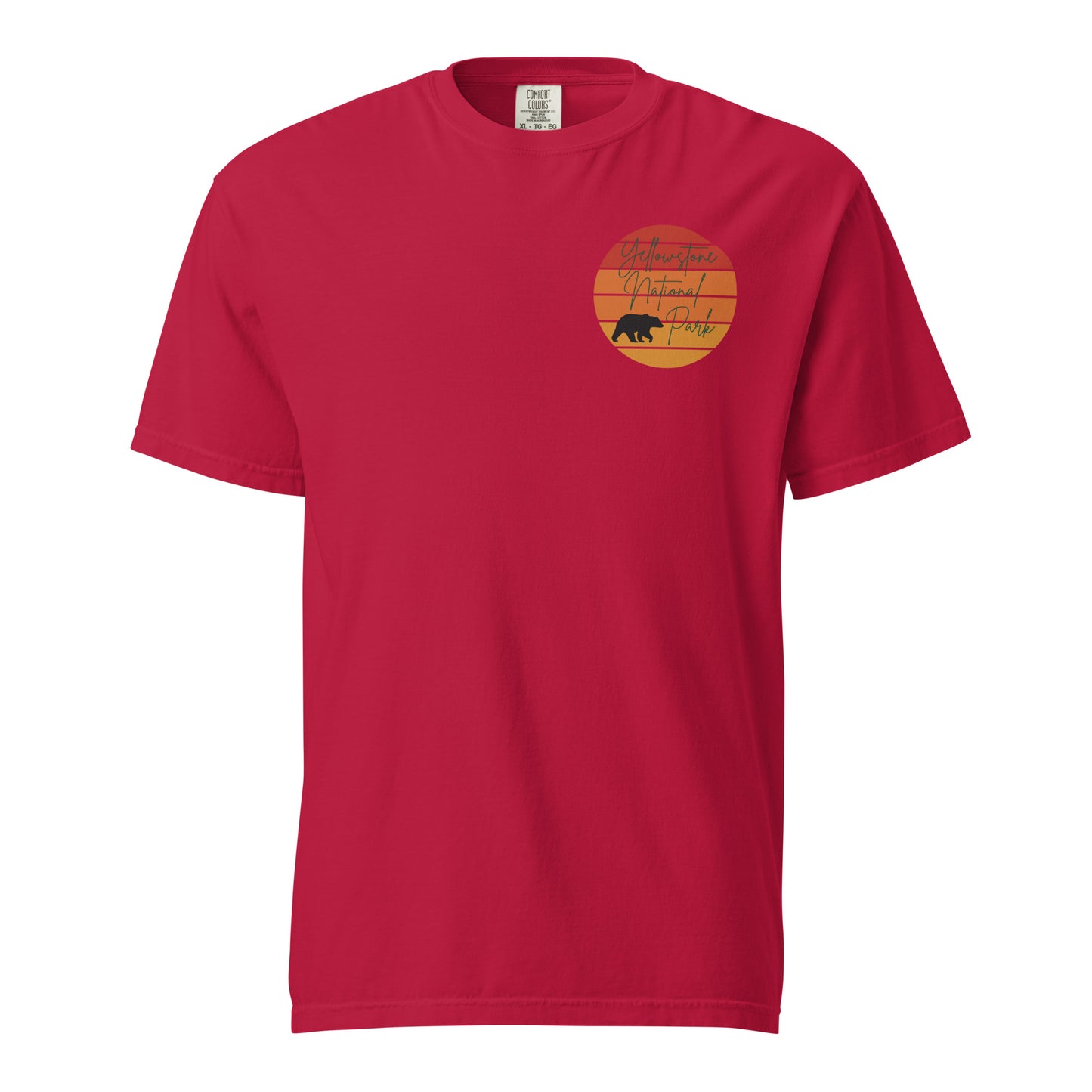 Explore Yellowstone Like a Local Unisex garment-dyed heavyweight t-shirt