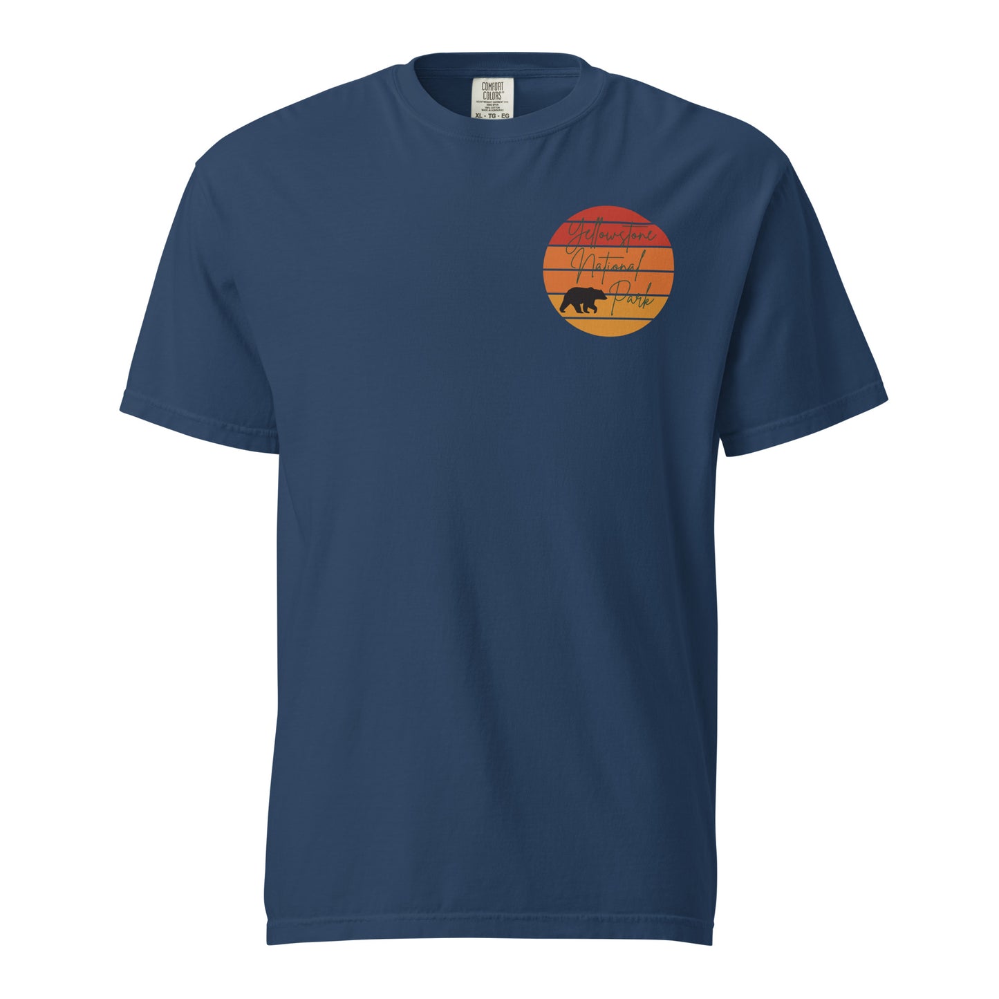 Explore Yellowstone Like a Local Unisex garment-dyed heavyweight t-shirt