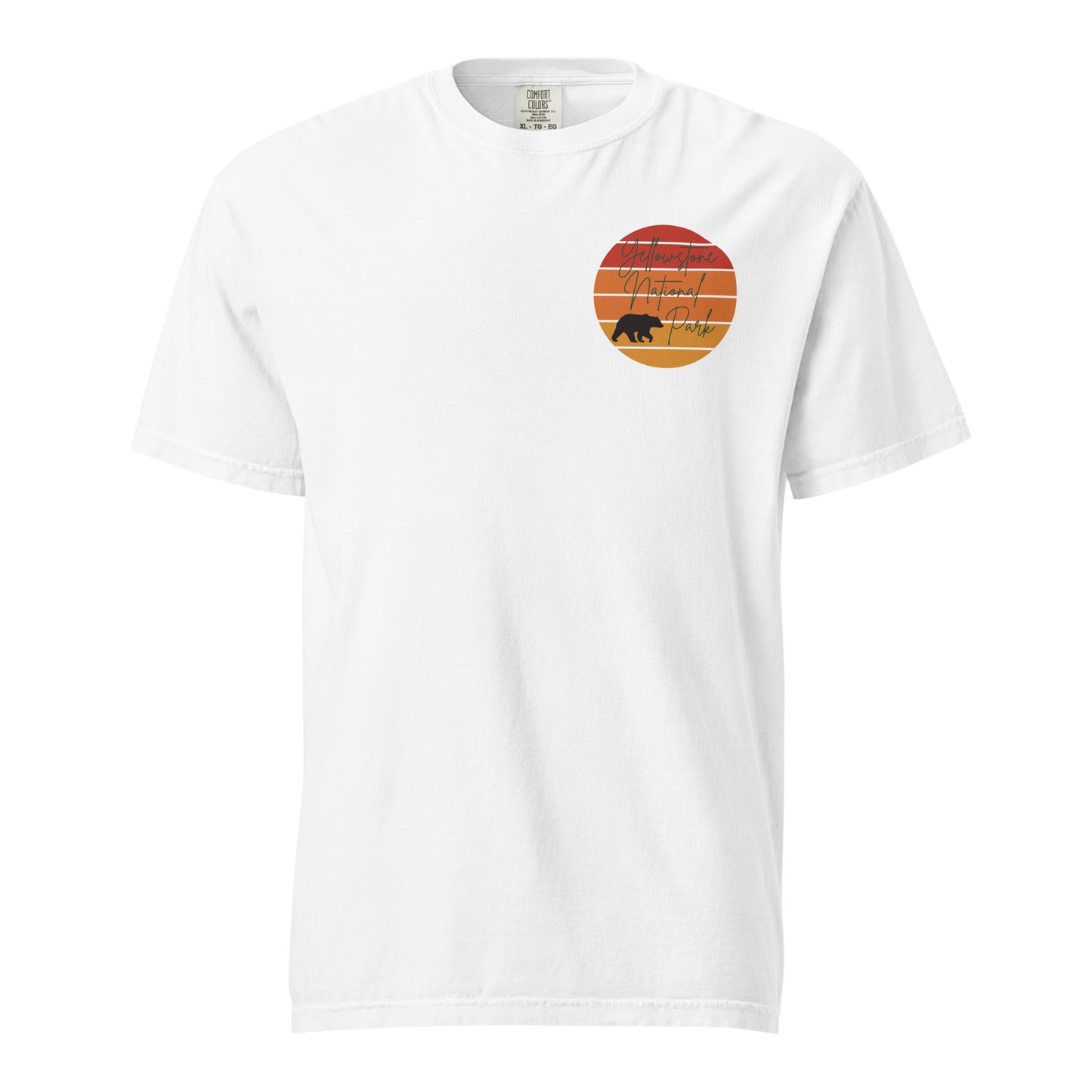 Explore Yellowstone Like a Local Unisex garment-dyed heavyweight t-shirt
