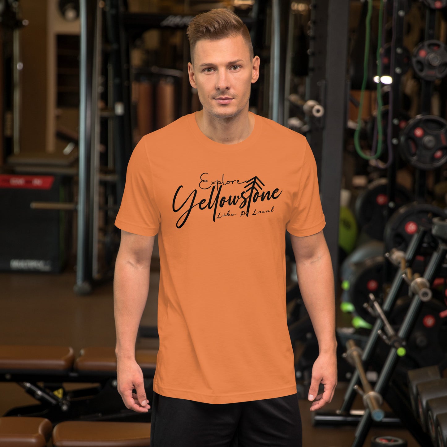 Explore Yellowstone Like a Local Unisex t-shirt