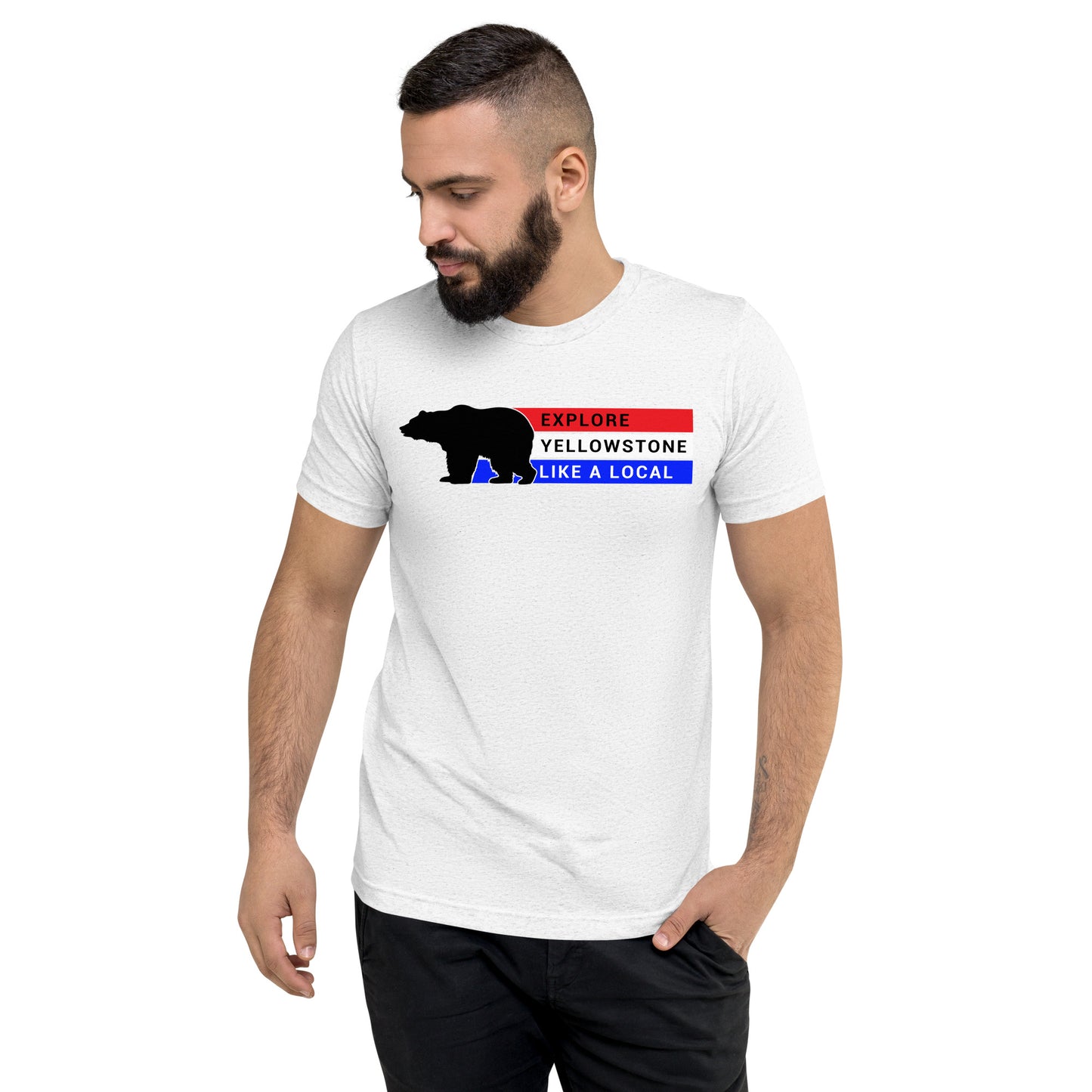 Explore Yellowstone Like a Local Patriotic Short sleeve t-shirt
