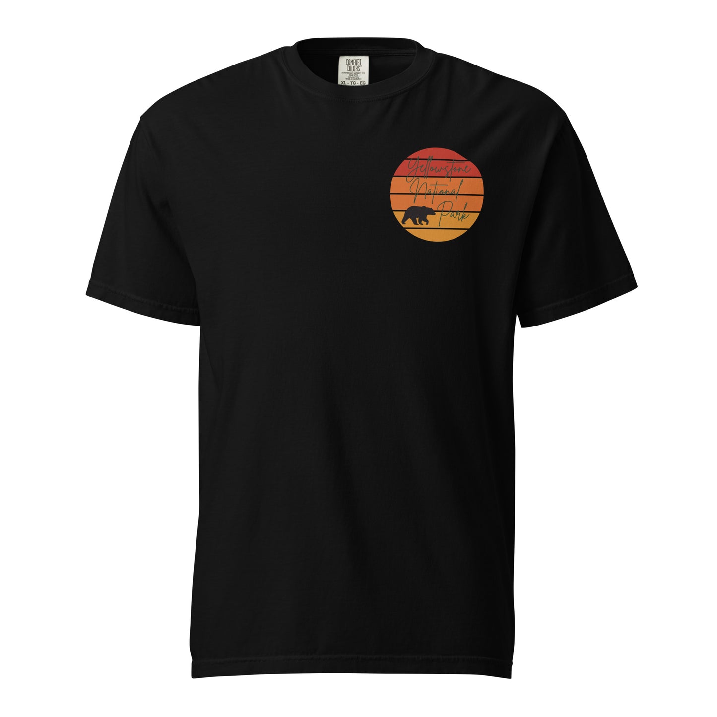 Explore Yellowstone Like a Local Unisex garment-dyed heavyweight t-shirt