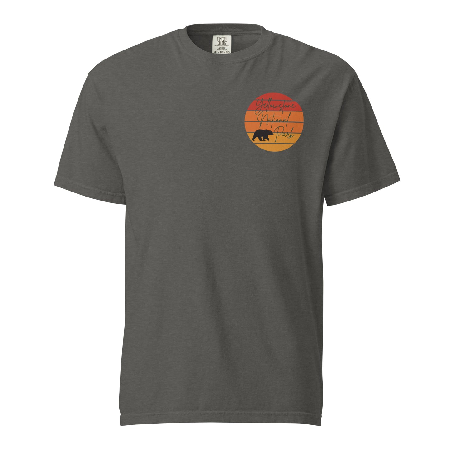Explore Yellowstone Like a Local Unisex garment-dyed heavyweight t-shirt